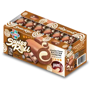 Swiss Roll Chocolate Flavour - Jeram's