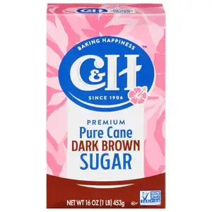 Premium Pure Cane Dark Brown Sugar - C&H
