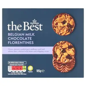 Belgian Milk Chocolate Florentines - Morrisons