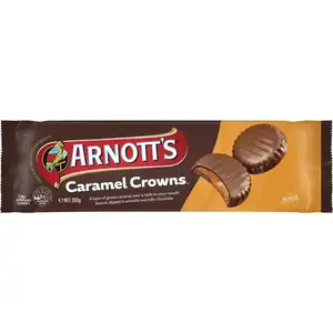 Caramel Crowns Biscuits - Arnott's