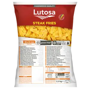 Gluten Free Steak Fries - Lutosa