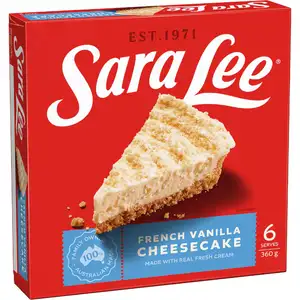 French Vanilla Cheesecake - Sara Lee