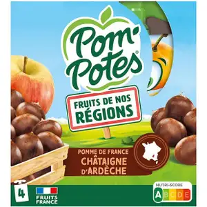 Apples and Chestnuts Compote No Added Sugar - Pom'Potes