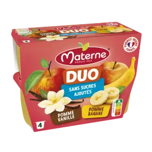Duo Compote No Added Sugar - Pom'Potes