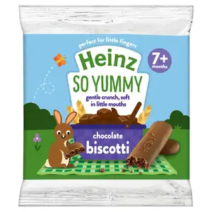 Baby Biscuit from 7 Months Plus, Chocolate Flavor - Heinz