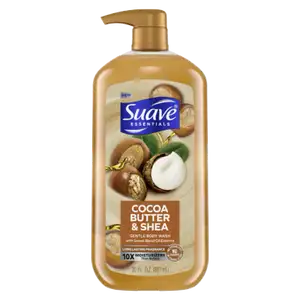 Cocoa Butter & Shea Body Wash - Suave