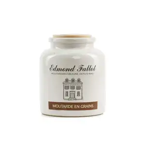 Seed Style Dijon Mustard Stoneware - Fallot
