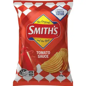 Tomato Sauce Crinkle Cut Chips - Smith's