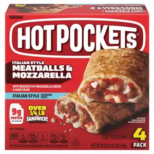 Italian Style Meatballs & Mozzarella - Hotpockets