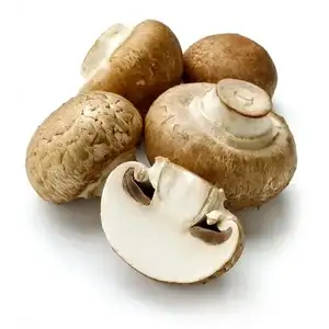 Brown Button Mushrooms Grade A - Happy Sprouts