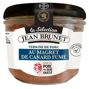 Pork Terrine with Smoked Duck Breast - Jean Brunet