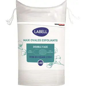 Maxi Oval Exfoliating Scrubs for Sensitive Skin - Labell