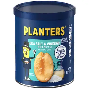 Sea Salt & Vinegar Peanuts - Planters