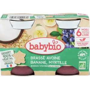 Oat, Banana and Blueberry No Sugar Added - Babybio