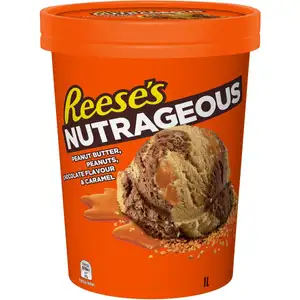 Peanut Butter, Peanuts, Chocolate Flavour & Caramel Ice Cream - Reese's