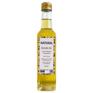 Sesame Oil Cold Pressed Unrefined - Natural Cambodian Products