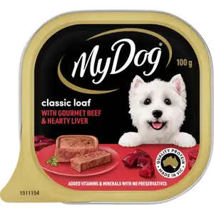 Classic Loaf with Gourmet Beef & Hearty Liver - My Dog