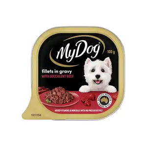 Fillets in Gravy with Succulent Beef - My Dog