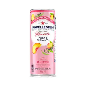 Peach & White Tea Sparkling Drink - San Pellegrino