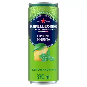 Lemon & Mint Sparkling Drink - San Pellegrino