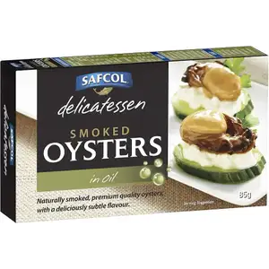 Smoked Oysters in Oil - Safcol
