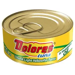 Chunk Light Yellowfin Tuna in Vegetable Oil - Dolores
