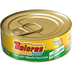 Chunk Light Yellowfin Tuna Salad with Vegetables - Dolores