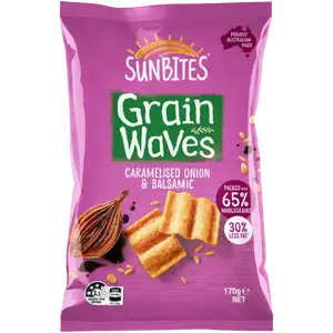 Grain Waves Caramelised Onion & Balsamic - Sunbites