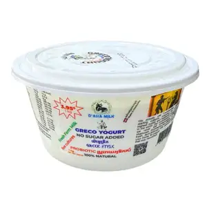 Plain Greek Style Yogurt  - D'Asia Milk