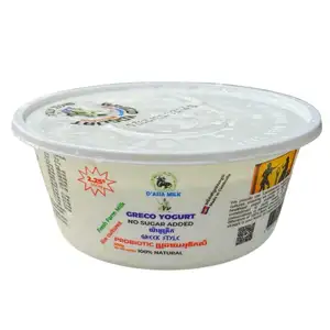 Plain Greek Style Yogurt - D'Asia Milk