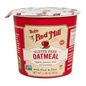Gluten Free Oatmeal with Apple Pieces and Cinnamon - Bob's Red Mill