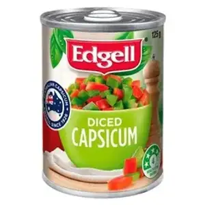 Diced Capsicum - Edgell