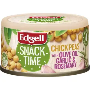 Chickpeas with Olive Oil Garlic & Rosmery - Edgell