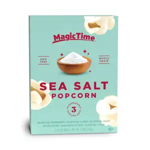 Gluten Free Microwavable Sea Salt Popcorn - Magic Time