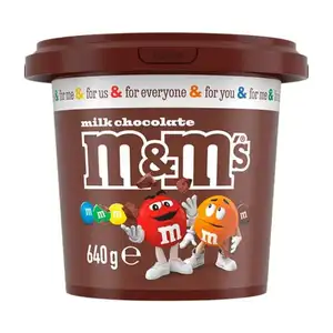 Bucket Milk Chocolate Snacks - M&Ms