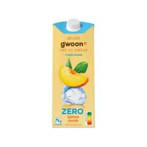 Ice Peach Tea Zero Sugar - g'woon