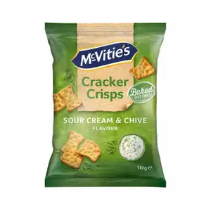 Sour Cream & Chive Cracker Crips - McVitie's