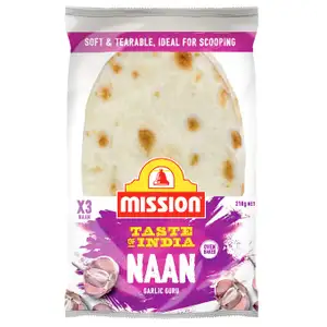 Garlic Naan - Mission