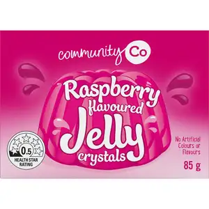 Jelly Crystal Raspberry Flavoured - CommunityCo