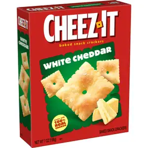 White Cheddar Baked Crackers - Cheez It