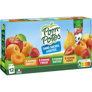 Multi-Variety Compote No Added Sugar - Pom'Potes