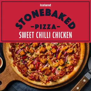 Sweet Chilli Chicken Stonebaked Pizza - Iceland