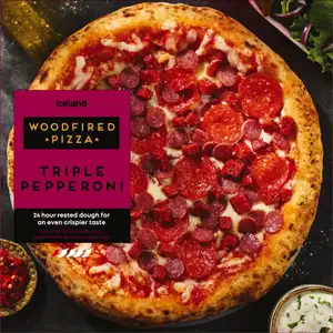 Triple Pepperoni Woodfired Pizza - Iceland