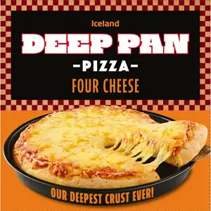 Four Cheese Deep Pan Pizza - Iceland