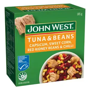 Tuna & Beans (Capsicum, Sweet Corn, Red Kidney Beans & Chilli) - John West