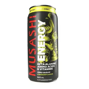 Lemonade Zero Sugar Energy Drink - Musashi