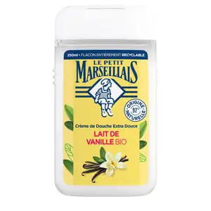 Organic Vanilla Milk Moisturizing and Nourishing Shower Cream - Le Petit Marseillais
