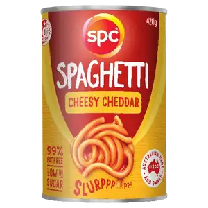 Cheesy Cheddar Spaghetti - SPC