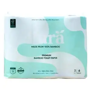 Premium Bamboo Toilet Paper - Pura