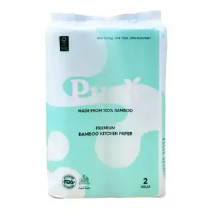 Premium Bamboo Kitchen Paper - Pura